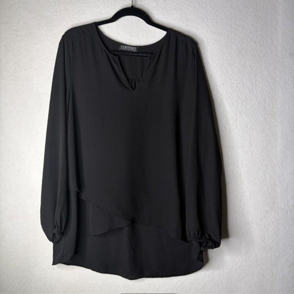 No-brand Women's Black Blouse